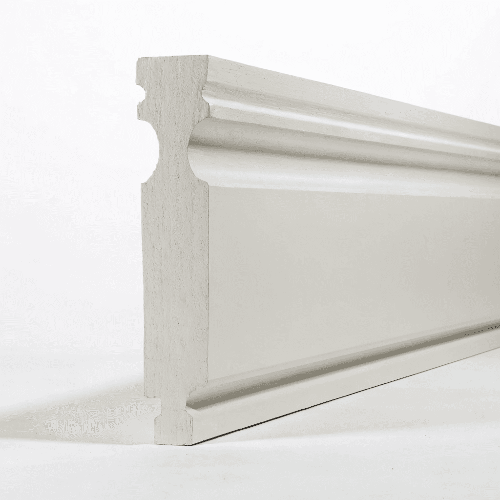 Alexandria Moulding 11/16 In. x 3-1/2 In. x 8 Ft. Primed Finger Jointed S4S — other / specialty
