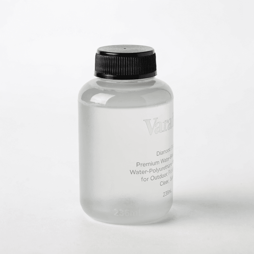 Varathane Diamond Finish Premium Water-Based Polyurethane Wood Finish for Outdoor in Semi-Gloss Clear, 236mL — stains, sealers & finishes