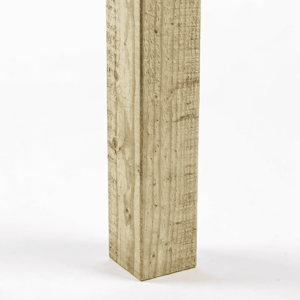 Pressure Treated 2 x 2 x 48 Wood Baluster for Horizontal and Stair Railings — stair components