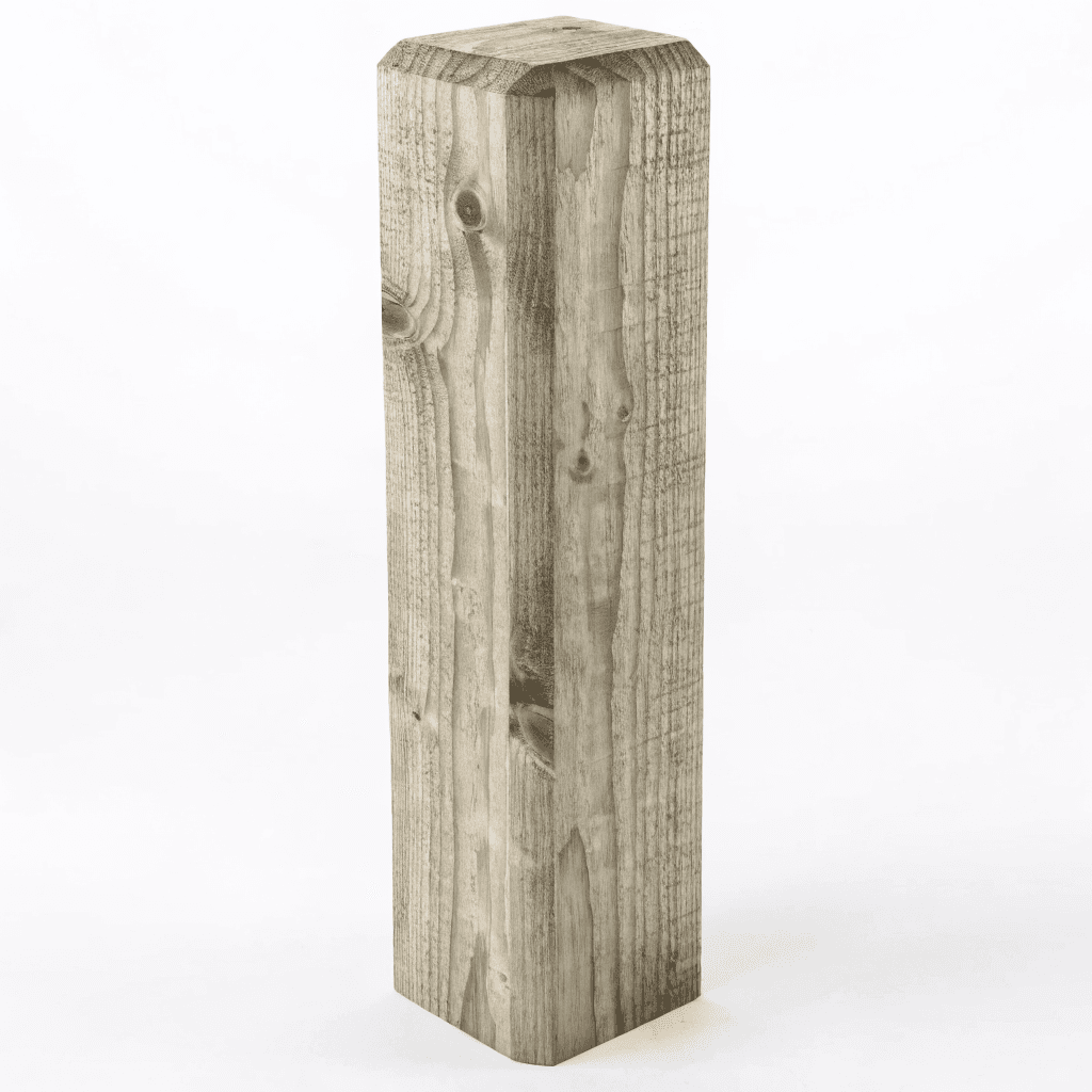 Pressure Treated 2 x 2 x 42 Wood Baluster for Horizontal and Stair Railings — stair components
