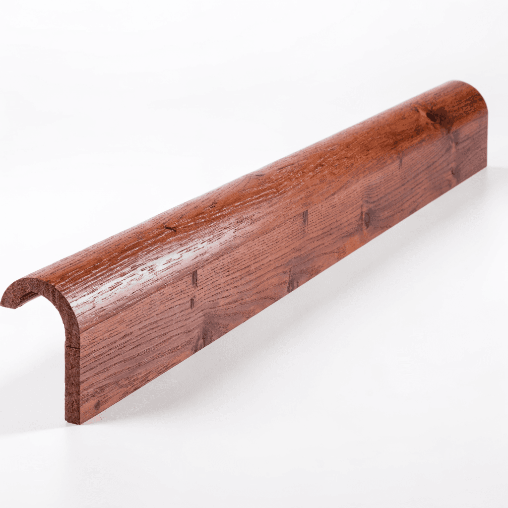 R2i Millwork Quarter Round - Prefinished Ready To Install - Fauxwood Redwood - 5/8 inch x 5/8 inch x 8 ft. — stains, sealers & finishes