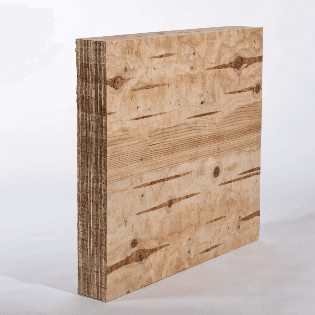 Columbia Forest Products 3/4in. X 2ft. X 4ft. Rough Sawn Birch Plywood — sheet goods (plywood/osb)