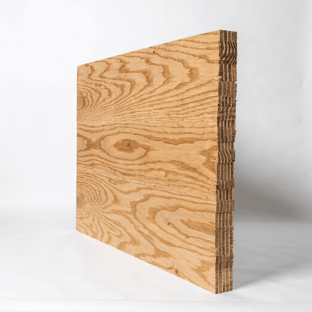 Columbia Forest Products 3/4in. X 2ft. X 4ft. Rough Sawn Red Oak Plywood — sheet goods (plywood/osb)