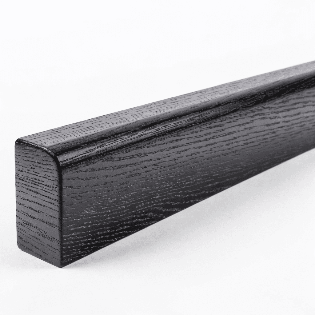 KWP 5/4" x 6" x 12" Pre-finished BLACK Engineered Wood Trim Board — stains, sealers & finishes