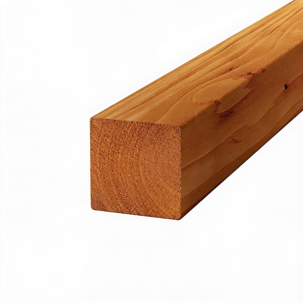 MicroPro Sienna Pressure Treated Wood 6 x 6 x 10' Post (Suitable for Ground Contact) — posts