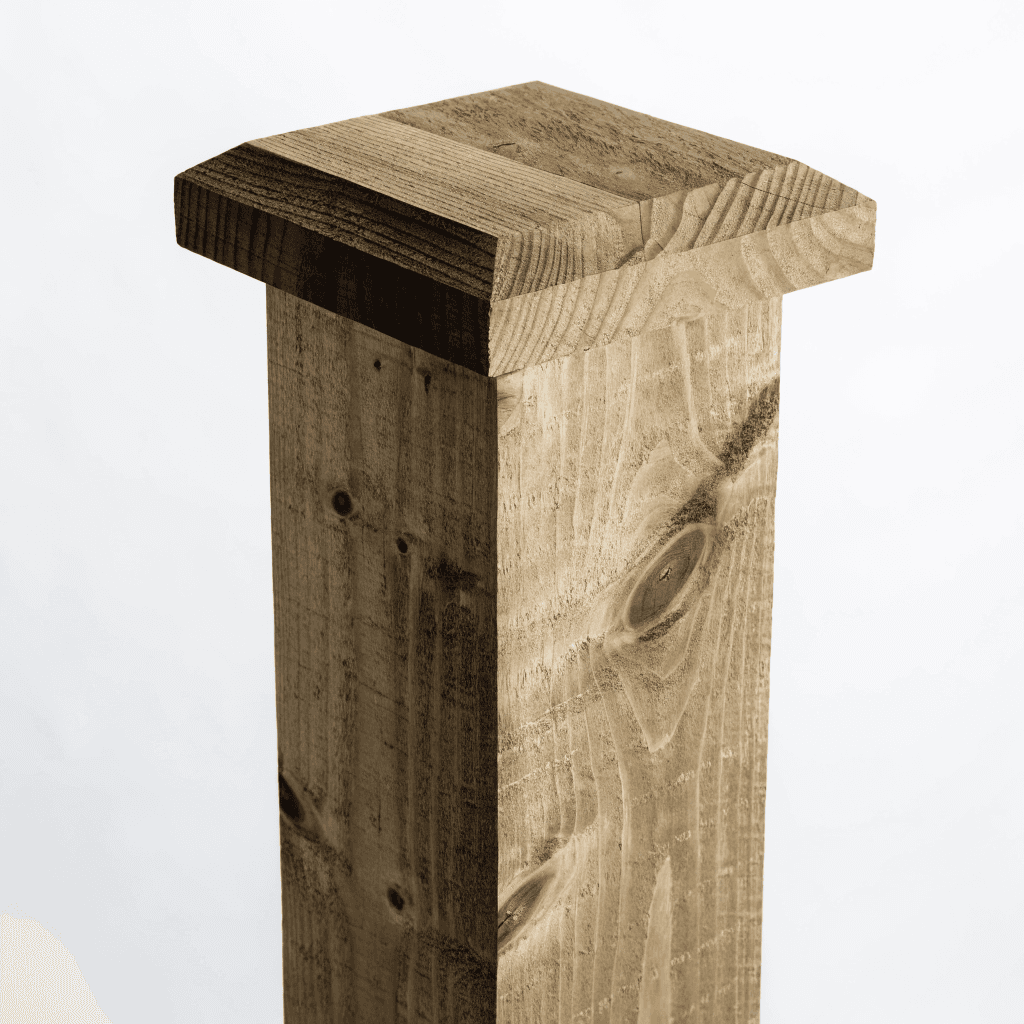 MicroPro Sienna Pressure Treated Wood 6 x 6 x 12' Post (Suitable for Ground Contact) — posts & post caps