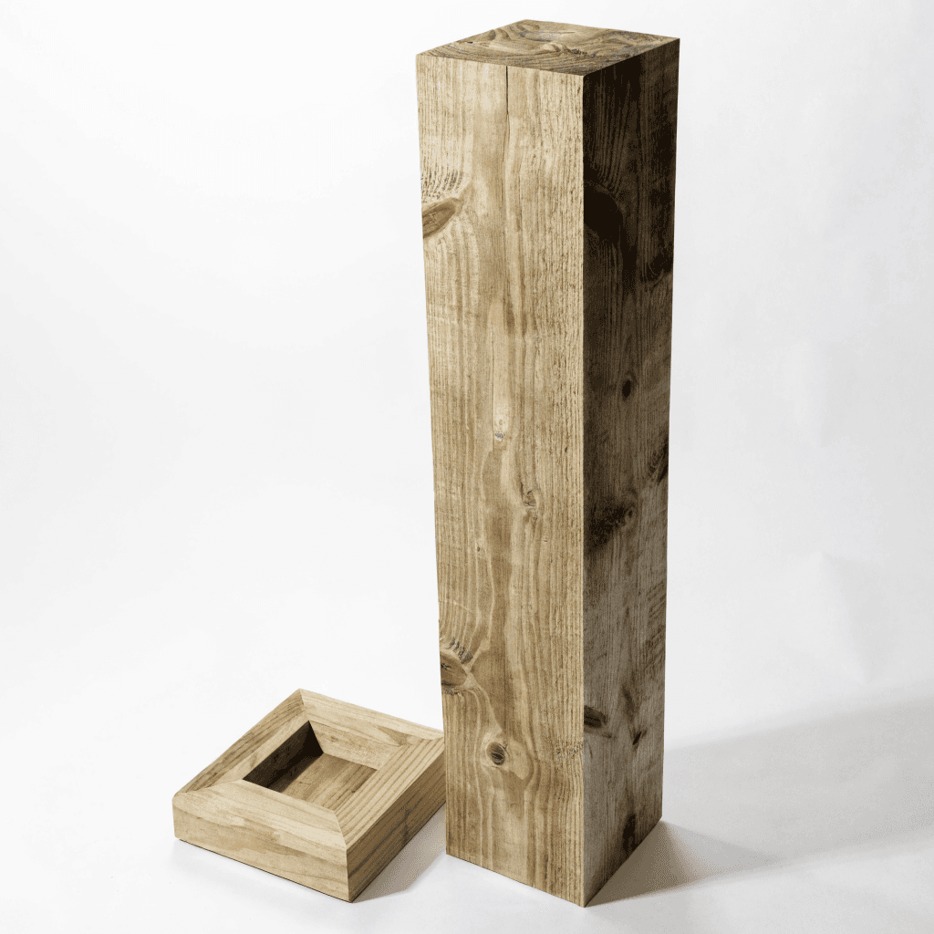 MicroPro Sienna Pressure Treated Wood 6 x 6 x 8' Post (Suitable for Ground Contact) — posts & post caps
