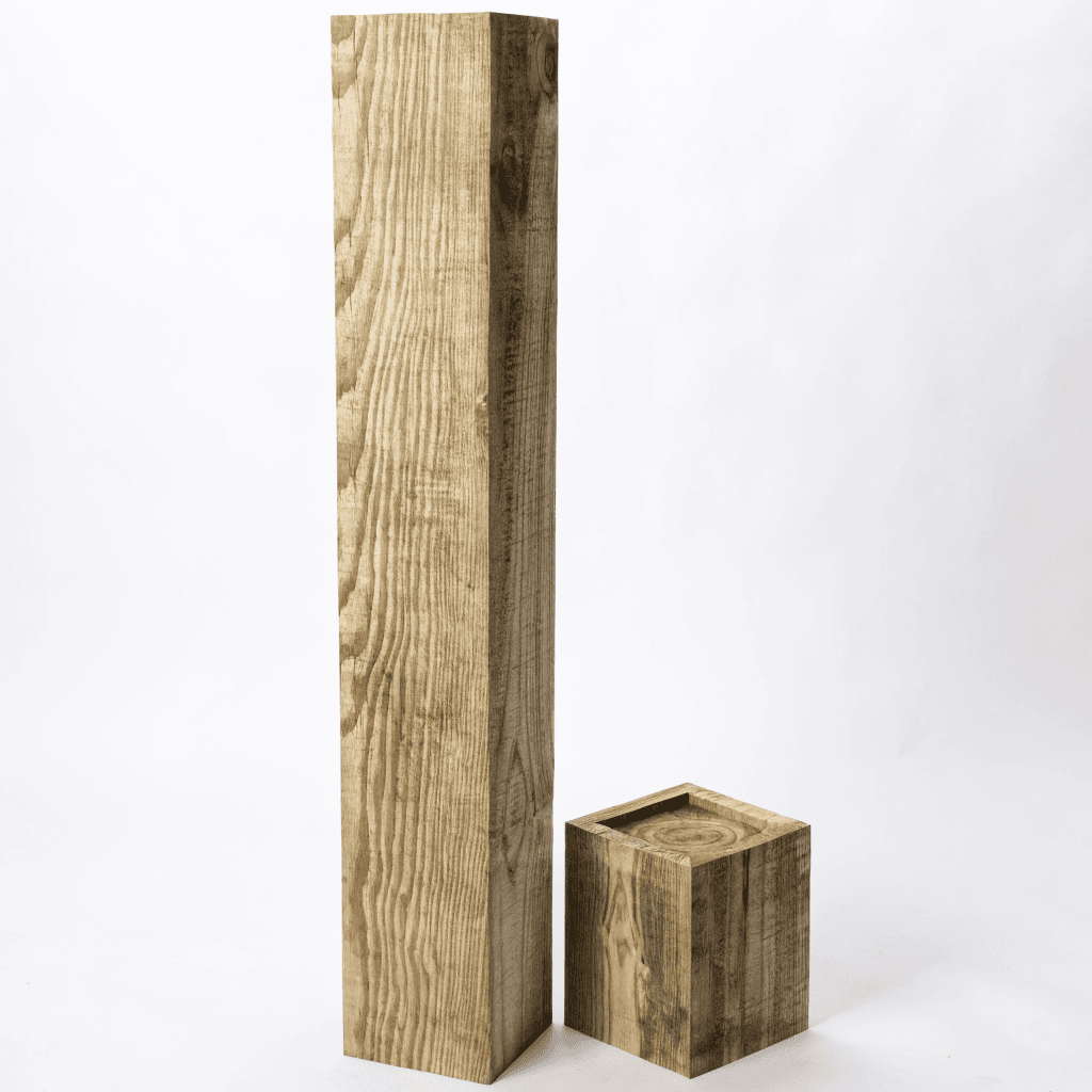 MicroPro Sienna Pressure Treated Wood 5 x 5 x 10' Post (Suitable for Ground Contact) — posts & post caps