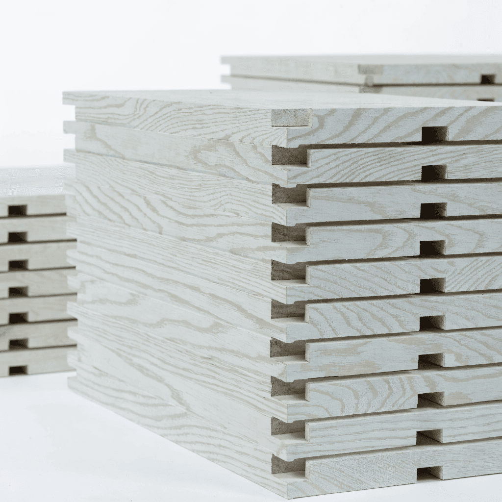 Interbois White wash Tongue and groove 2D wood — other / specialty