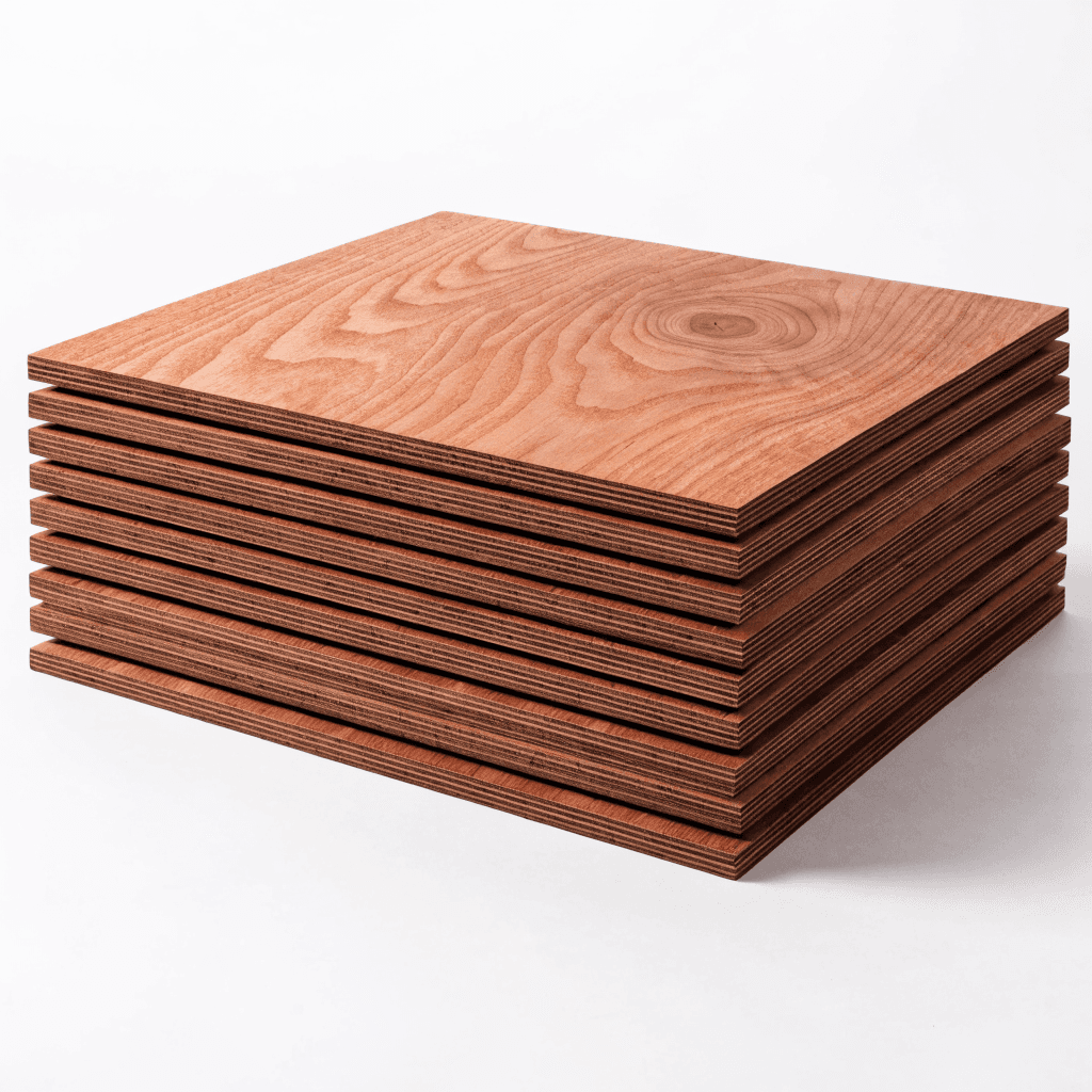 Columbia Forest Products 1/4 in. X 1 ft. X 1 ft. 7 in. Cherry Plywood (10-pack) — sheet goods (plywood/osb)