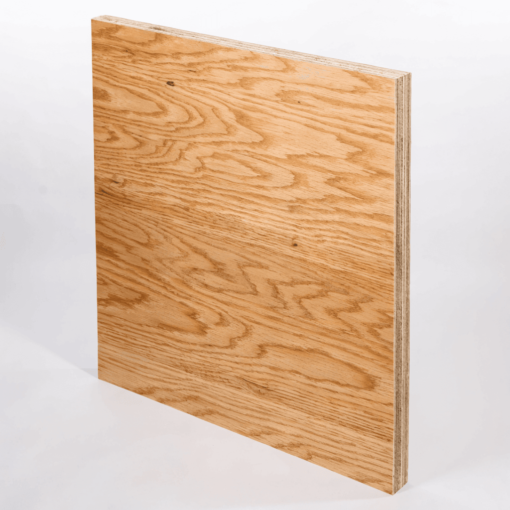 Columbia Forest Products 1/2 in. X 2ft. X 8ft. White Oak Plywood — sheet goods (plywood/osb)