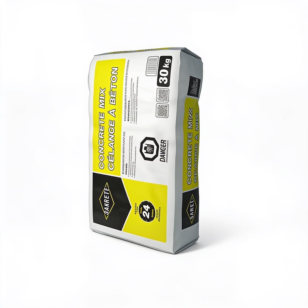 SAKRETE Concrete Mix 30 Kg - Multi-Purpose - High Strength Premixed Cement for New Projects and Repairs — concrete & masonry
